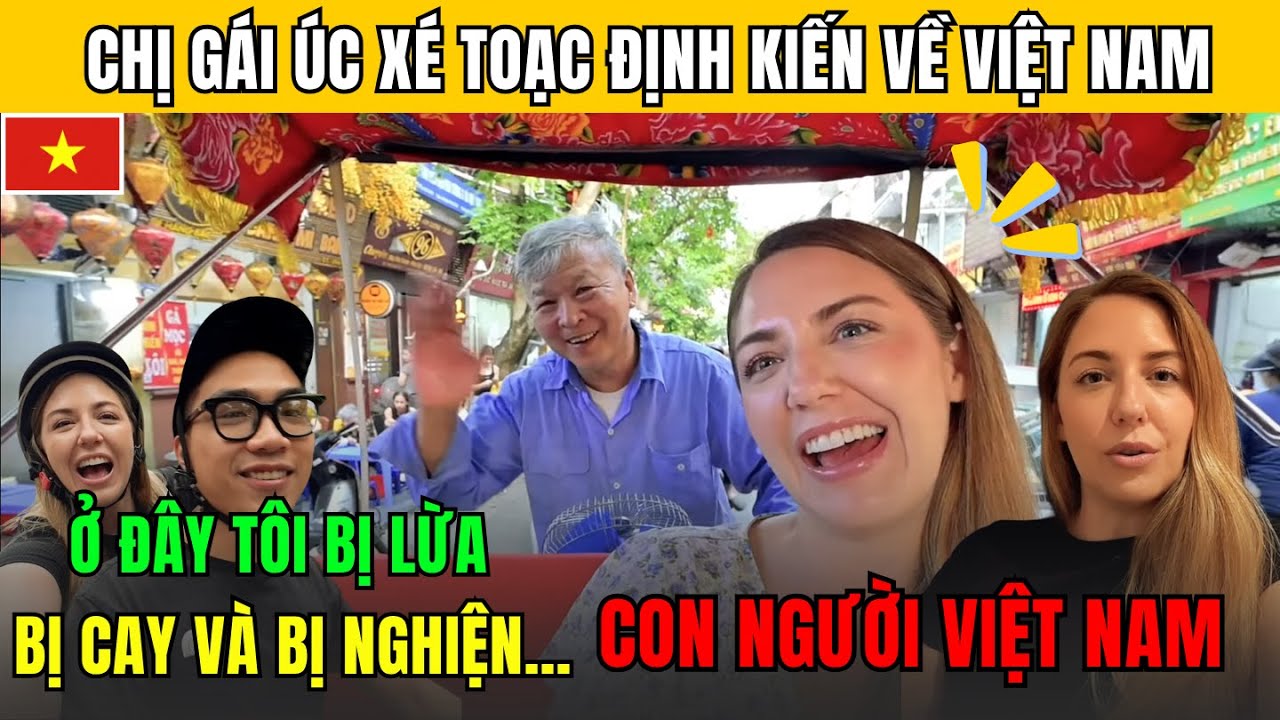 Chị gái đến từ ÚC xé toạc những ĐỊNH KIẾN không đúng về VIỆT NAM ! Tuy có drama nhưng vẫn yêu VN
