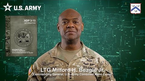 ADP 3-13, Information: Comprehensive Training Video