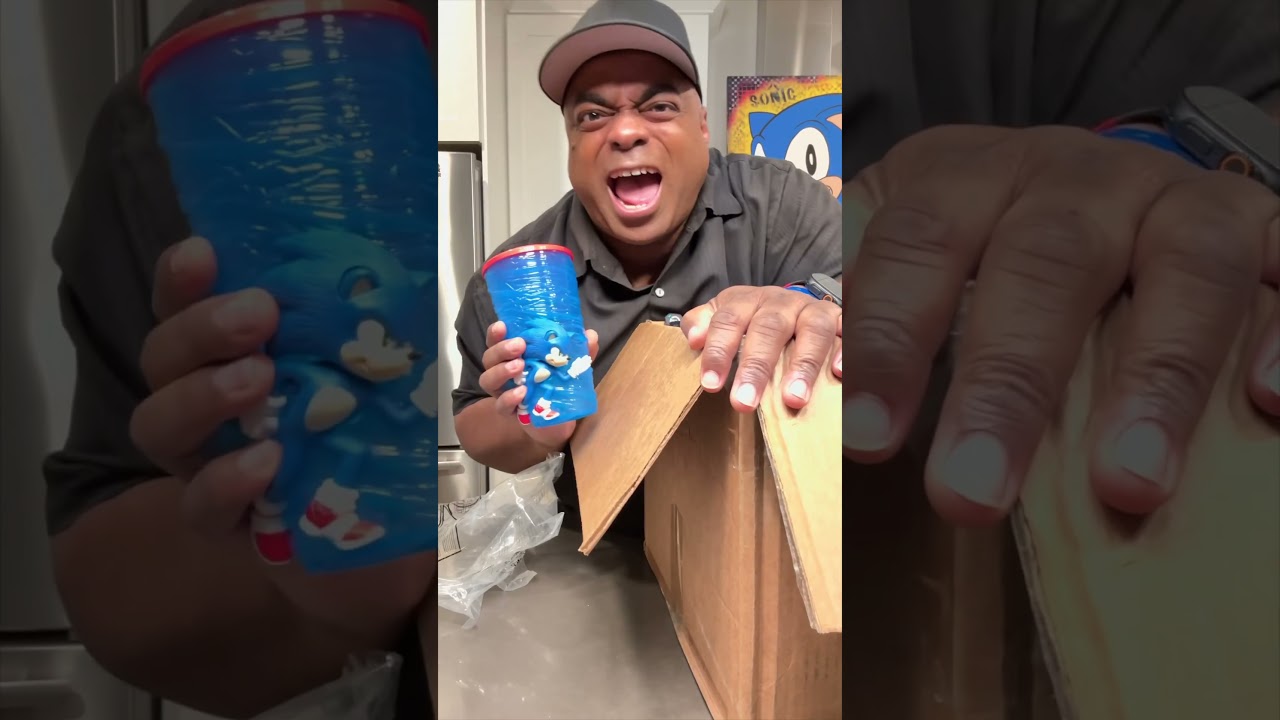 Sonic 3 Movie unboxing from @Regalmovies; thank you! @Sonicmovie