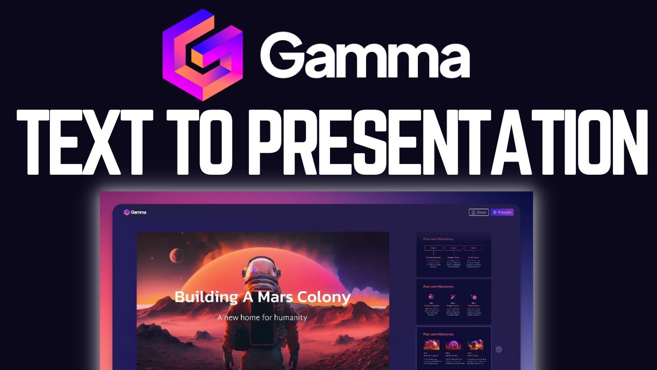 gamma presentation maker