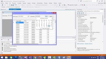 Consulta con filtro  rango de fechas en visual estudio c#