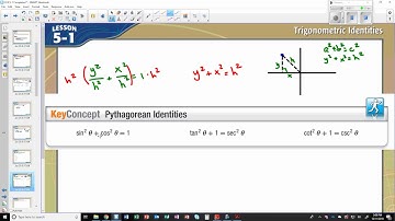 5-1 Example 2 Use Pythagorean Identities
