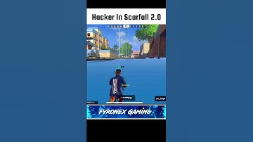 😱 Hacker in ScarFall 2.0 🔥 #shorts #scarfall2 #gaming