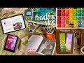reading vlog 🌷 reading tbr books, updating my reading journal, #divoom x tiivoo 2, making bookmarks