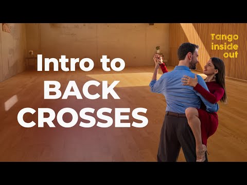 Intro to Back Crosses | 3 Options to get started | Tango Intermediate #dance #tango #tutorial