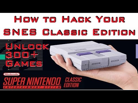 How to Hack Your SNES Classic Official Release - 300+ Games