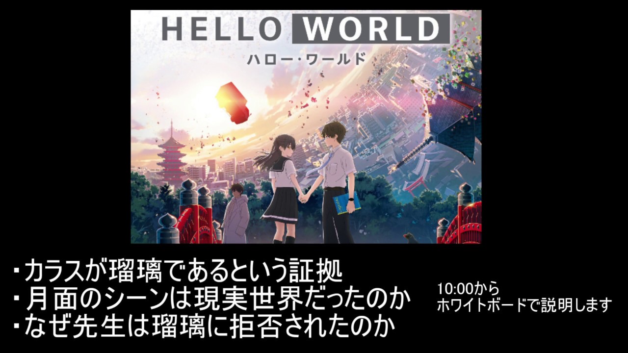 疑問解決 アニメ映画 Hello World を徹底解説 ネタバレ有り Youtube
