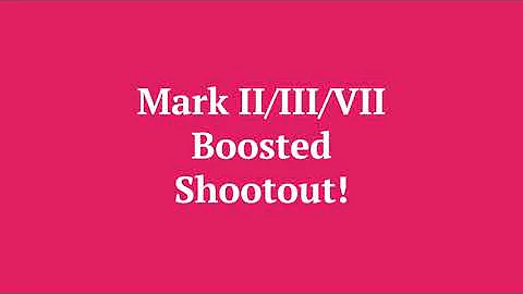 Mesa Boogie BOOSTED Mark VII vs. Mark III+, IIC+ and IIB+