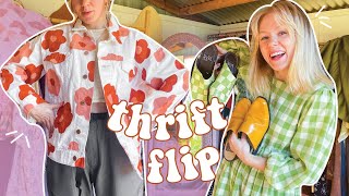 THRIFT FLIP | some colorful extreme diy clothing & shoe transformations | WELL-LOVED