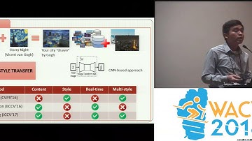 WACV18: Balancing Content and Style with Two-Stream FCNs for Style Transfer