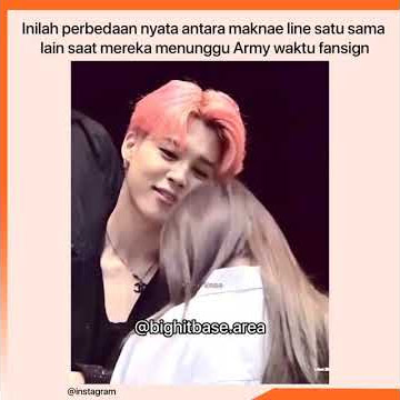 Inilah Perbedaan nyata Makne Line satu sama lain saat mereka menunggu #ARMY waktu Fansign