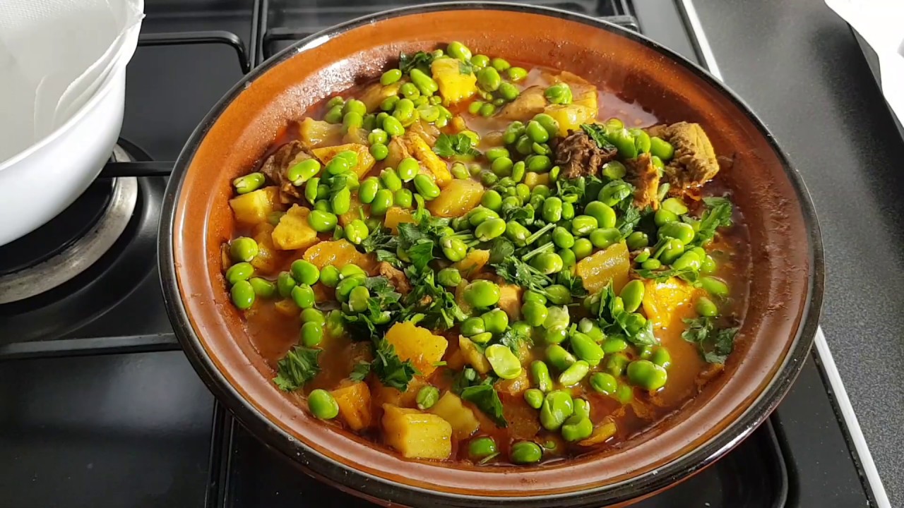 Tagine de fèves, super facile et rapide
