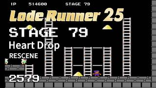 Lode Runner 25 - Stage 79 Heart Drop - RESCENE [2579]