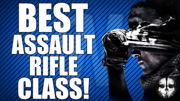COD Ghosts: BEST ASSAULT RIFLE CLASS SETUP! "Best Assault Rifle"