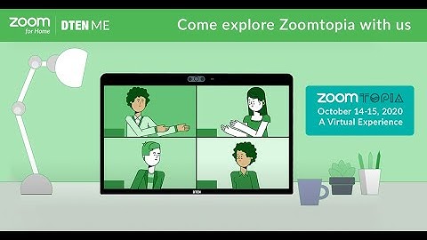 Zoom for Home - DTEN ME One Tap to Meet