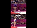 🪞🤸‍♀️ Mirror image routines from Aly Raisman’s floor routines at London 2012...