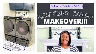 LAUNDRY ROOM MAKEOVER | BUDGET-FRIENDLY DIY LAUNDRY ROOM RENOVATION by Leanna's Nest 369 views 2 years ago 22 minutes