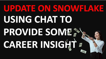 SnowFlake Still A Great Career