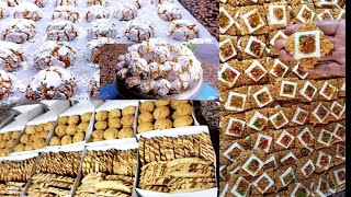 تشكيلة الحلويات المغربية الاقتصادية محبوبة الجماهير الفقاص وغريبة الكوك ومجموعة من الأسرار والنصائح