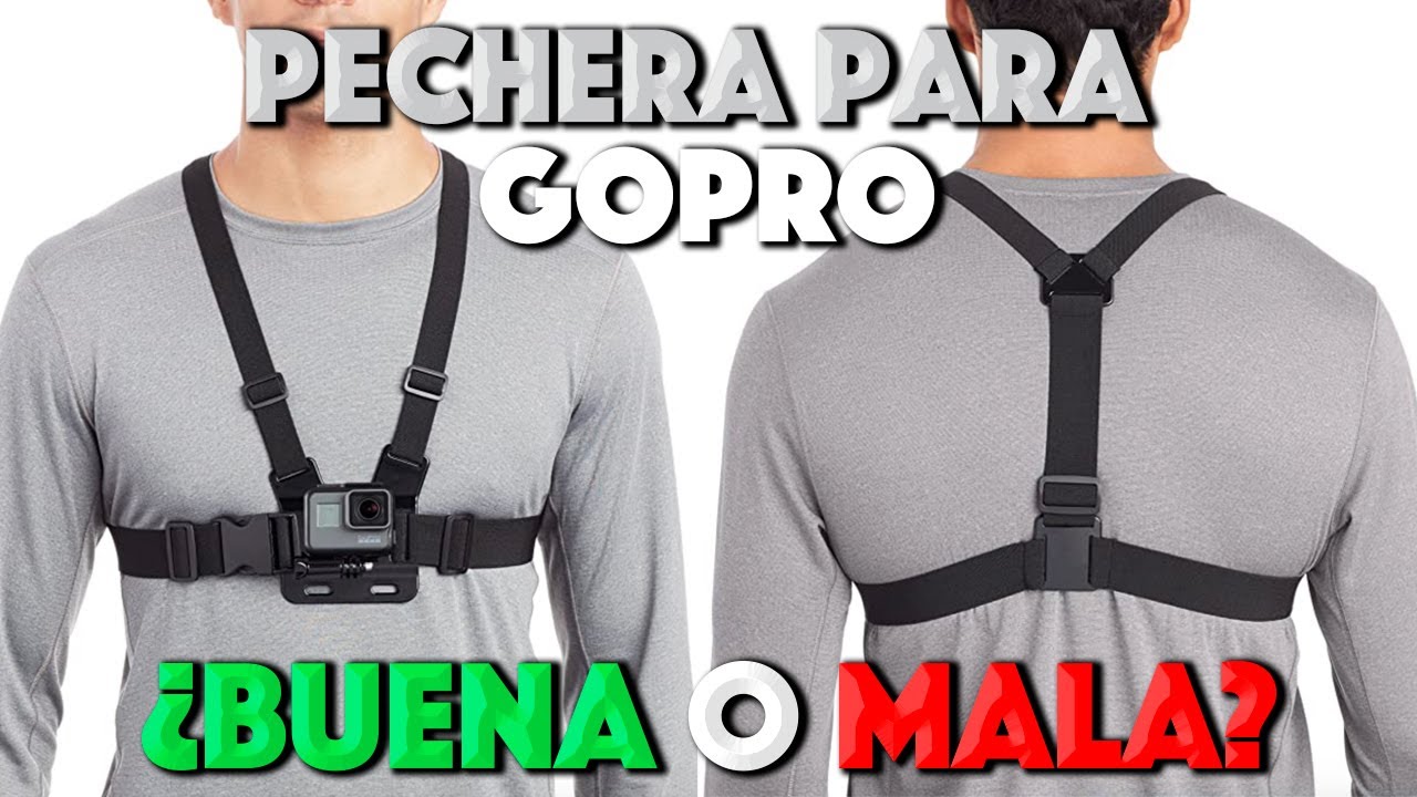 📷Revisamos Calidad del Arnés de Pecho Para GoPro de Amazon Basics 🛣️