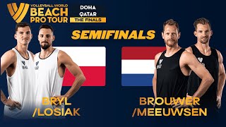 Bryl/Losiak vs. Brouwer/Meeuwsen - Semi Final Highlights Doha 2023 #BeachProTour