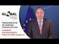 Prime Minister of Sweden Stefan Löfven Commits €46m | Global Goal: Unite for Our Future