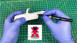 Super Easy Panel Line Technique For Model Kits