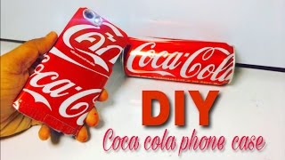 How to Make a Phone Case Out Of Coca Cola Can. Very Easy