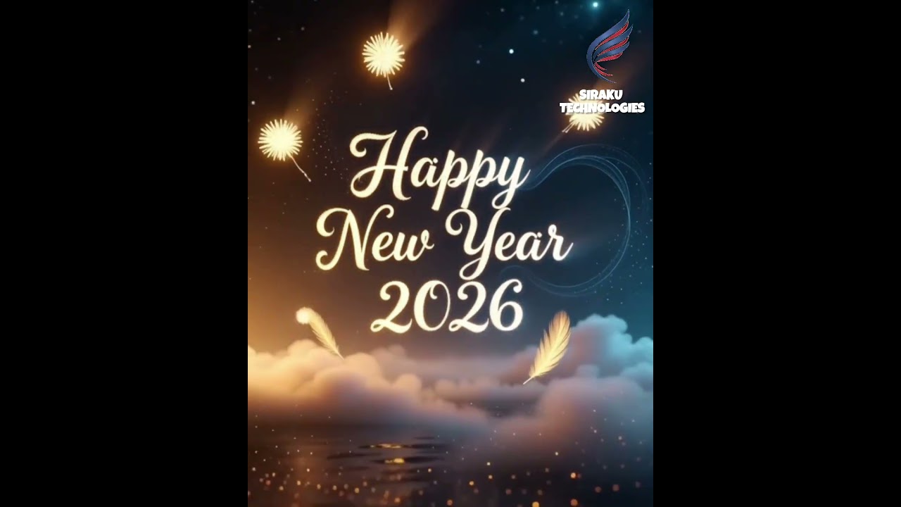Happy New Year 2026! ✨ Grow Your Business with Siraku Technologies 🚀