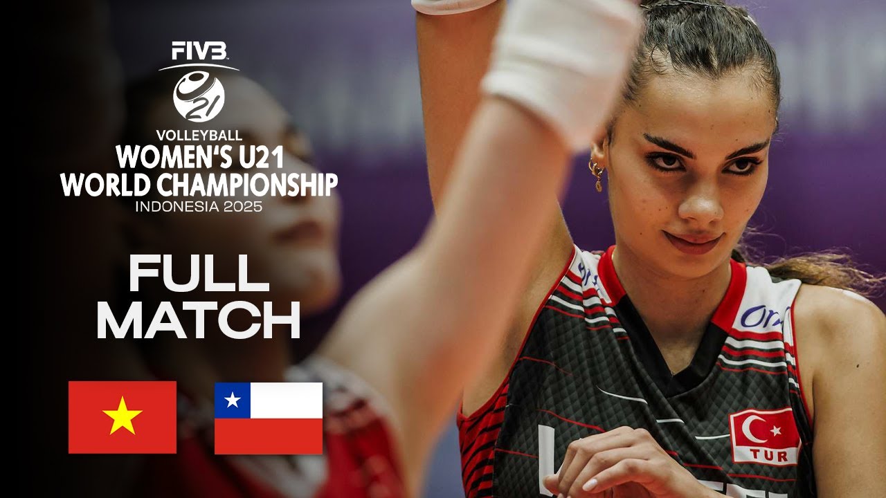 Vietnam vs. Chile - Classification 17-20 | Women's U21 World Champs 2025 - Full Match