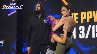 Partners Stranded, Strands Of Hair Cut, As Aew Grand Slam Draws Near Aew Dynamite