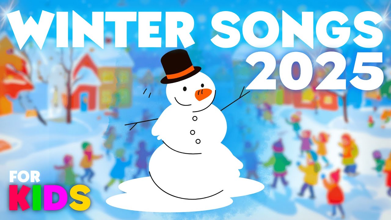 Winter Songs For Kids Mix 2025 ❄️