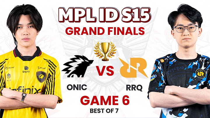 ONIC vs RRQ Hoshi Game 6 | MPL ID Season 15 Grand Finals
