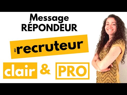 Vidéo: Comment Laisser Un Message