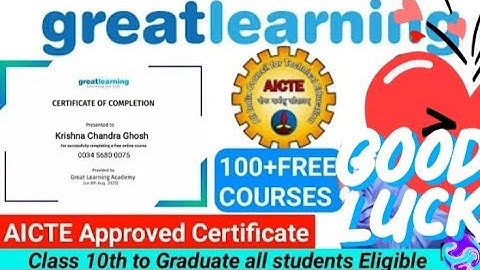Great Learning Academy Free Online Courses with Free Certificate | Great Learning Free Live Sessions