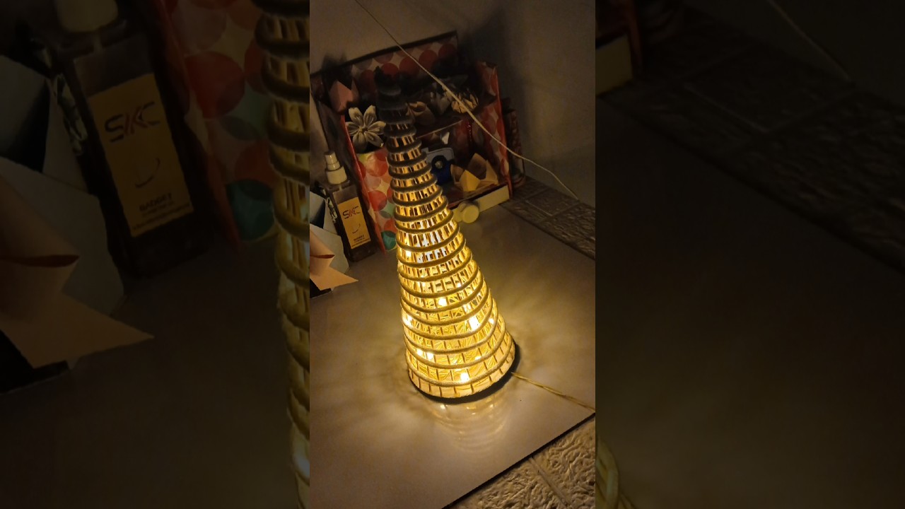 DIY light lamp💡|#DIY #desksetup