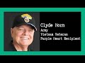 Combat Story (Ep 6) : Dr. Clyde Horn Purple Heart Recipient | Vietnam Infantryman | Author