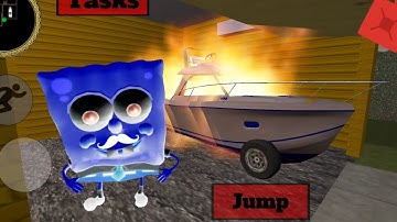 Hello Sponge Neighbor Bob Adventures 3D - Level 7 - Gameplay