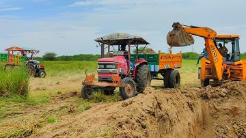 Mahindra Arjun 555  Ultra Tractor with fully loaded trolley |Mahindra tractor power | CFV |
