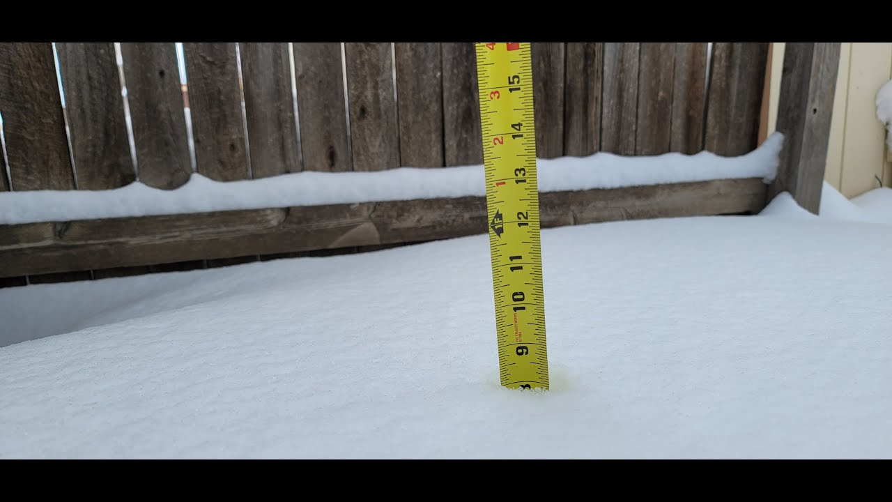 February 25, 2021: Snow Storm - 8 Inches of snow! - YouTube