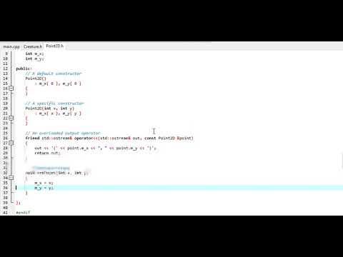 Composición de objetos en c++ - YouTube