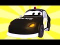 Tom la Grúa y la Super Patrulla con el Coche de Policía en Auto City | Dibujos animados para niños
