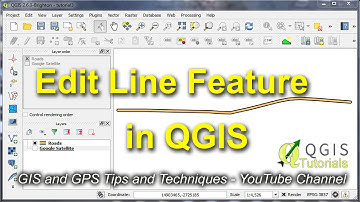 Edit Line or Polygon Feature in QGIS