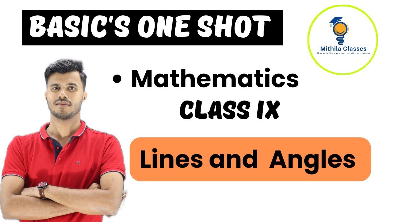 Lines and Angles | class 9th | Basic in one shot | Basic Concept - YouTube