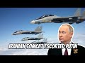 Iranian f14 tomcat escorted putin