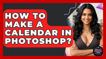 How To Make A Calendar In Photoshop? - Graphic Design Nerd