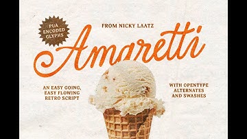 Amaretti Script Font Download