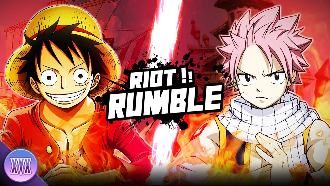 Luffy Vs Natsu (One Piece X Fairy Tail) | Xvx | Riot Rumble - Youtube