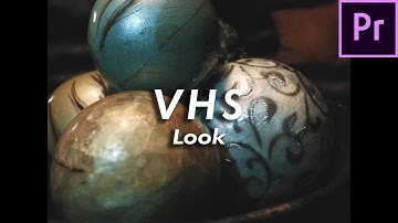 VHS Camera Look (Premiere Pro Tutorial)