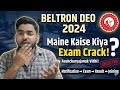 BELTRON DEO Exam Crack Kaise Kiya? | Notification Se Joining Tak Full Process🔥